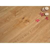 Russian oak engineered flooring 3 ply UV lacquer smooth oak flooring GZ oak wood floor tile