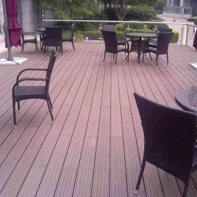 Waterproof Outdoor Wood-Plastic Composite WPC Floor Decking