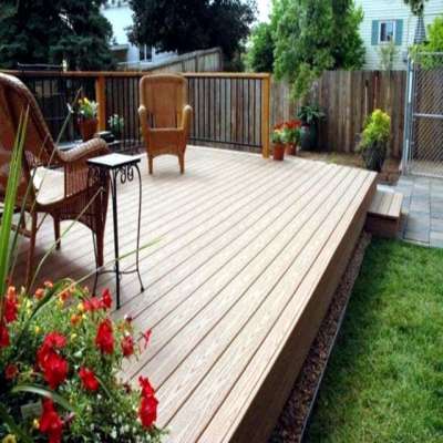 New Style Capped WPC Decking with Top Quality