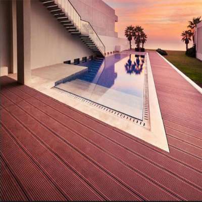 High performance co-extrusion wood plastic composite outdoor decking wpc floor